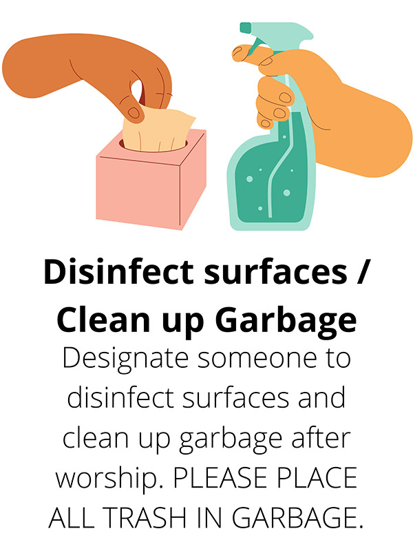 Disinfect Surfaces