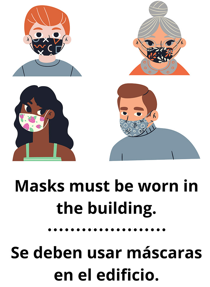 Wear Masks At All Times